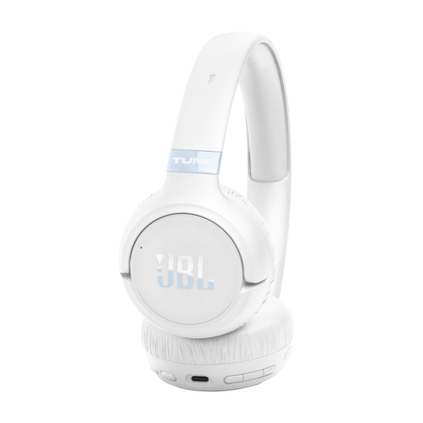 JBL Tune 680NC Blanco Diadema ANC Bluetooth 6.0 76h Multipunto Auriculares inalámbricos