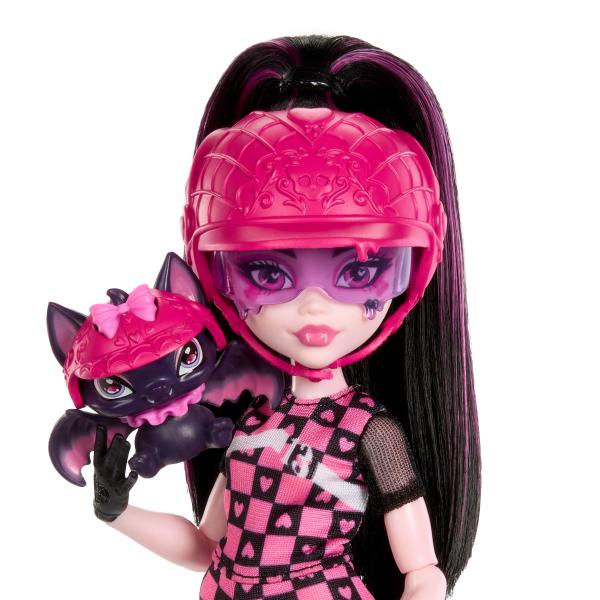 MuEca Draculaura + Scooter Monster High