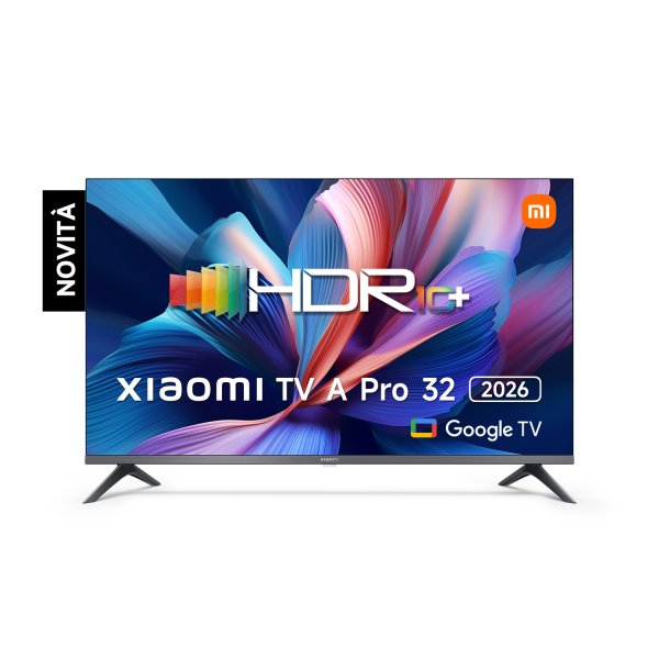 Xiaomi TV A Pro 2026 32" HD QLED Dolby Audio -Televisión con Google TV