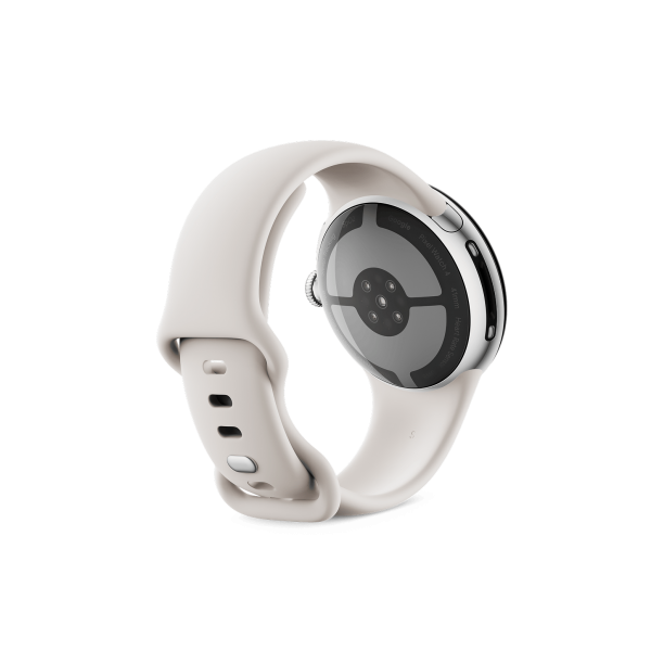 Google Pixel Watch 4 41mm WiFi Plata con Correa Porcelana - Reloj Inteligente