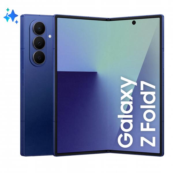 Samsung Galaxy Z Fold7 5G 12GB/256GB Azul Intenso 8 pulgadas AMOLED 120Hz 200MP 4400mAh 25W NFC