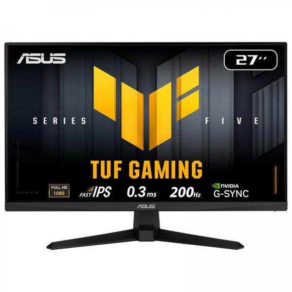 Monitor 27" Dp Hdmi Asus Vg279q5a Ips Fhd 200hz 1ms Altavoz Negro