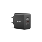 Cargador Usb Gan Lenovo 40aw065beu 65w Pd 2xusb-c Negro
