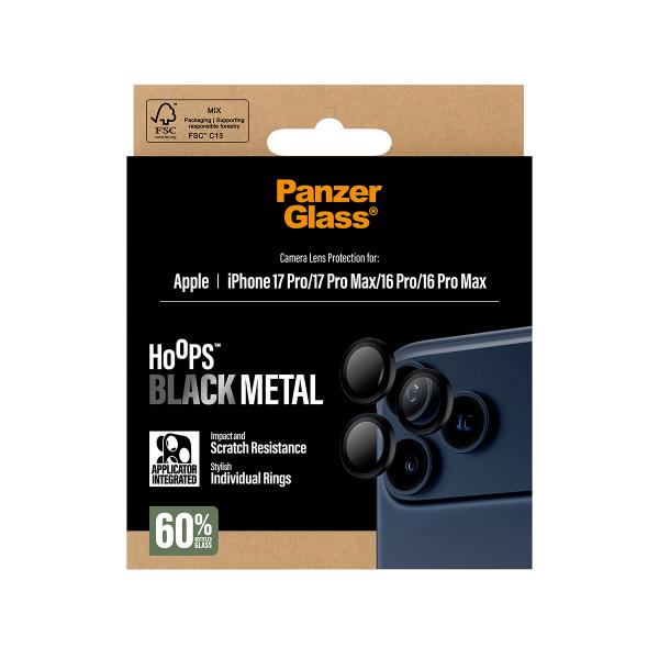 Panzerglass Protector De Lente Negro / Apple Iphone 17 Pro / Pro Max