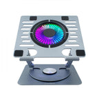 Base De Refrigeracion Para Portatiles Coolbox Coolair 1vrgb Hasta 17" 1 Ventilador Rgb 360 Alumino