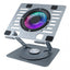 Base De Refrigeracion Para Portatiles Coolbox Coolair 1vrgb Hasta 17" 1 Ventilador Rgb 360 Alumino