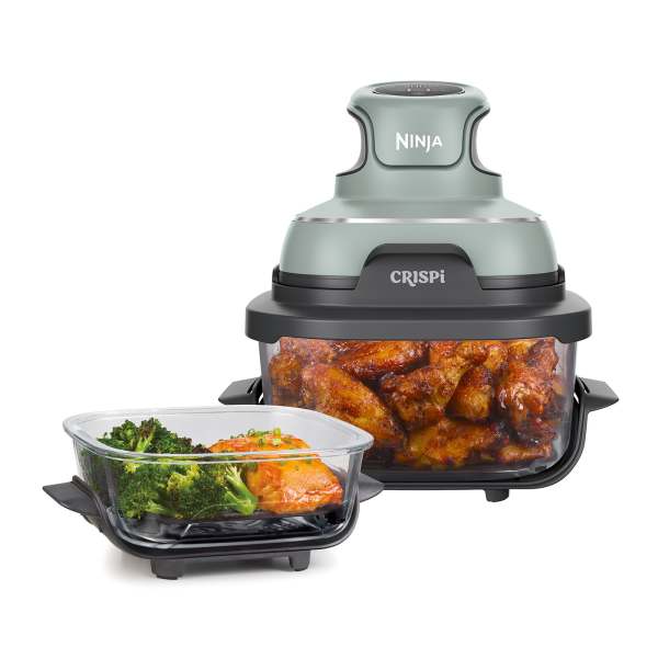 Freidora de Aire Ninja CRISPi FN101EU 3,8L + 1,4L 1700W 4 en 1 Verde