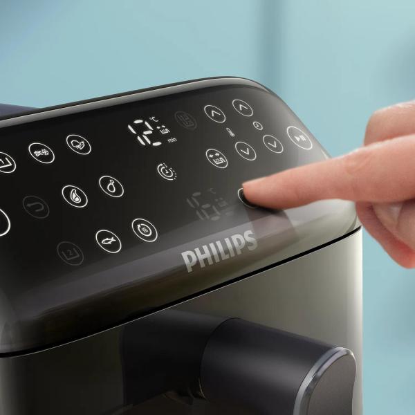 Philips 4000 series Dual Stack Airfryer Vertical Basket 10L Double Stand-alone 2750 W Hot air fryer Black