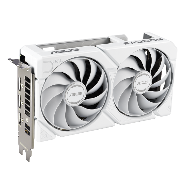 Asus Dual Radeon RX 9060 XT White Edition 16GB GDDR6
