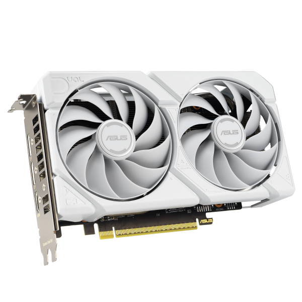Asus Dual Radeon RX 9060 XT White Edition 16GB GDDR6