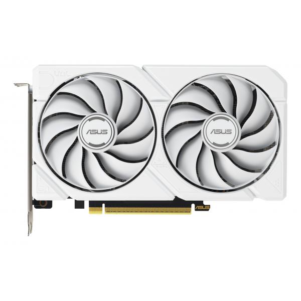 Asus Dual Radeon RX 9060 XT White Edition 16GB GDDR6 Hover Image