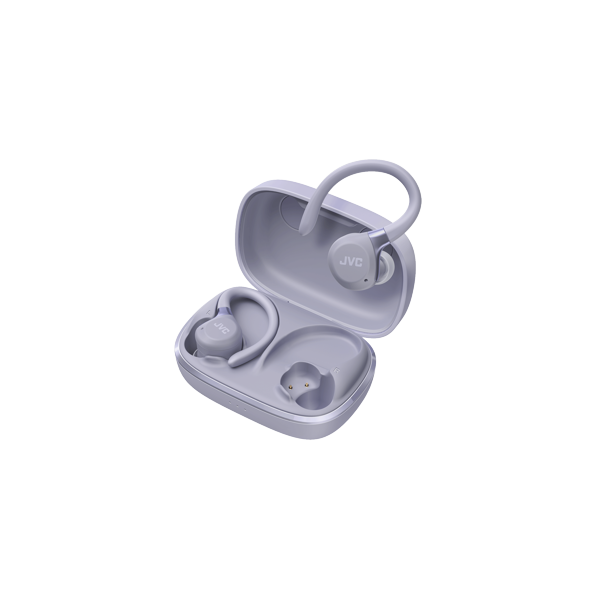Jvc Ha-ec75t Violeta/ Auriculares Deportivos Inalámbricos Con Cancelación Activa Del Ruido
