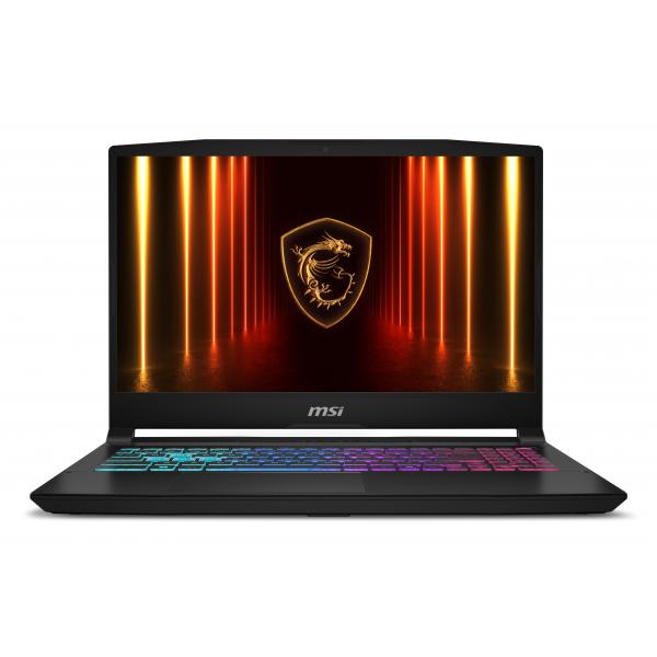 Portatil Gaming MSI Katana 15 HX B14WFK-082XES - i9-14900HX  15.6" FHD  32GB 1TB SSD  FreeDos  Negro