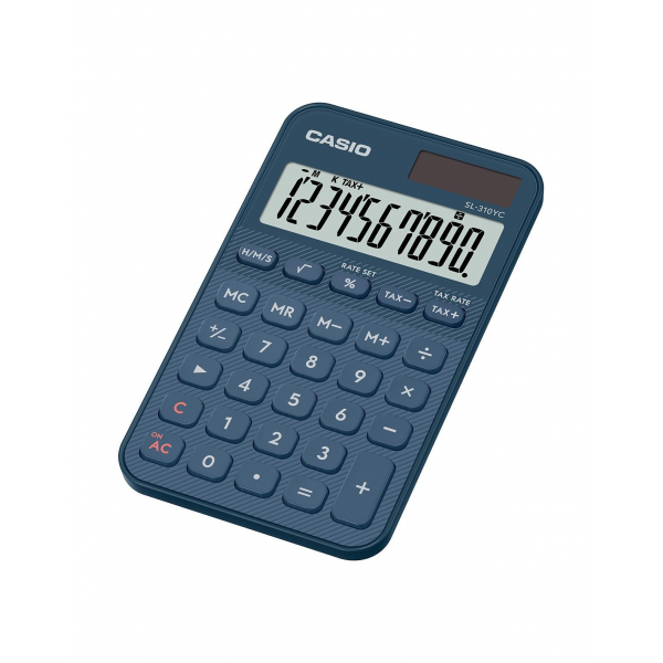 Casio Sl-310yc Azul Marino / Calculadora De Bolsillo