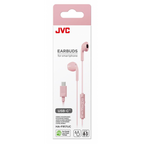 Jvc Ha-fr17uc Pink / Auriculares De Tipo Botón Con Usb-c