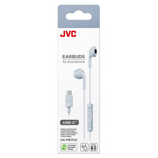 Jvc Ha-fr17uc Blue / Auriculares De Tipo Botón Con Usb-c
