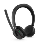Headset Lenovo Bluetooth Wireless Anc Headset 6550 Negro Con Microfono Usb-a Teams