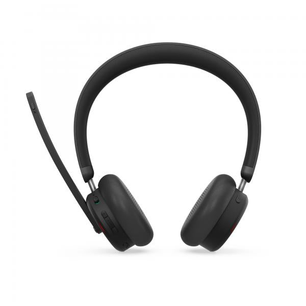 Headset Lenovo Bluetooth Wireless Anc Headset 6550 Negro Con Microfono Usb-a Teams Hover Image