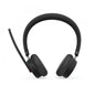 Headset Lenovo Bluetooth Wireless Anc Headset 6550 Negro Con Microfono Usb-a Teams