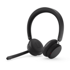 Headset Lenovo Dual-mode Wireless Anc Headset 6550 Negro Con Microfono Bluetooth Receiver Usb-c Team