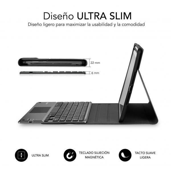 Funda Con Teclado Subblim Keytab Pro Bt Para Tablet Ipad 10.