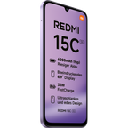 Xiaomi Redmi 15C 5G 4GB/128GB Lila 6,9 pulgadas IPS 120Hz 50MP 6000mAh 33W NFC