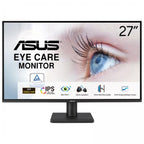 Monitor 27" Dp Hdmi Vga Asus Va27aq Fhd 100hz 1ms Ips Altavoz Negro