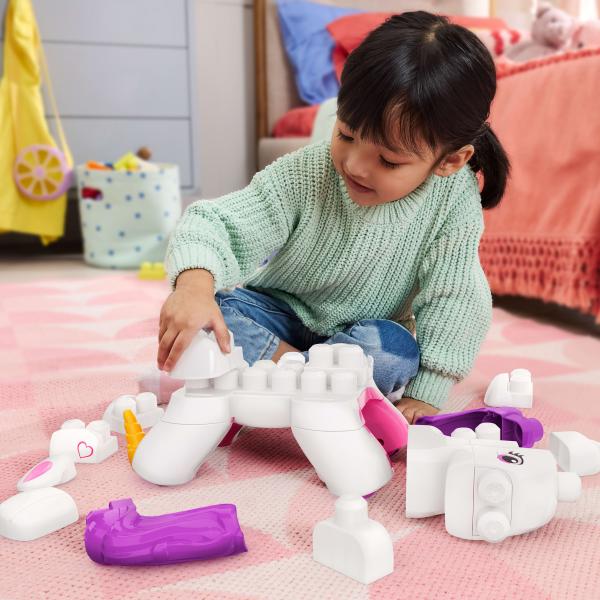 Unicornio Encantado Bloques De Construccion Mega Bloks