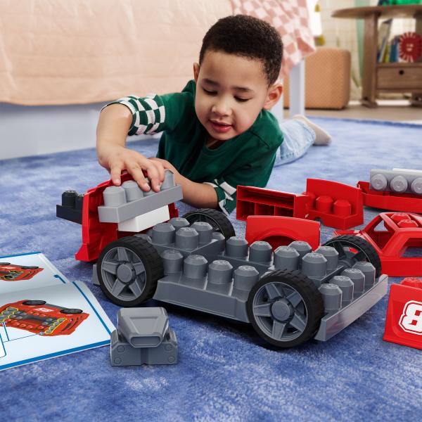 Coche De Carreras Bloques De Construccion Mega Bloks