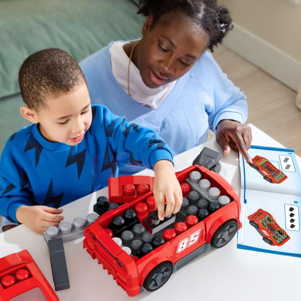 Coche De Carreras Bloques De Construccion Mega Bloks