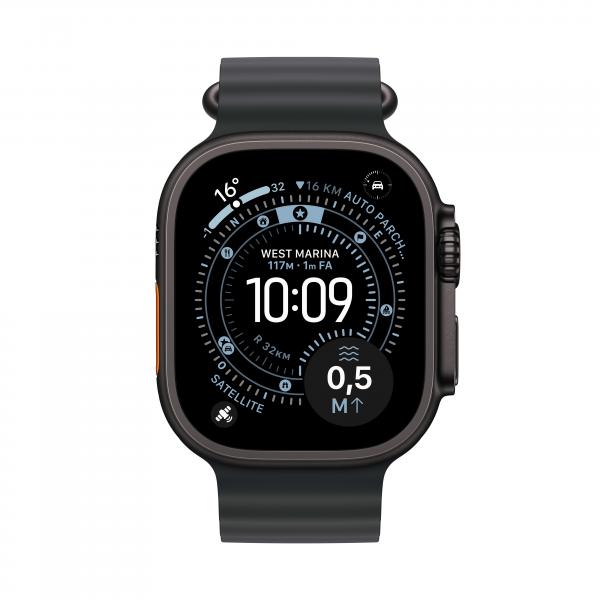 Smartwatch Apple Watch Ultra 3 gps + Cellular 49mm black Titanium Case Black Ocean Band