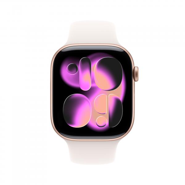 Apple Watch Series 11/ Gps/ 46Mm/ Oro Rosa/ Correa Rosa Rubo