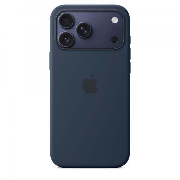 Funda de silicona con Magsafe iPhone 17 Pro Max - Medianoche