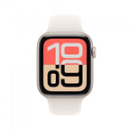 Apple Watch SE 3 GPS 44mm Blanco Estelar con Correa Deportiva Blanco S/M