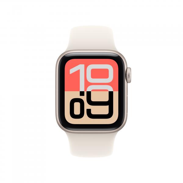 Apple Watch SE 3 GPS + Cellular 40mm Blanco Estelar con Correa Deportiva Blanco S/M