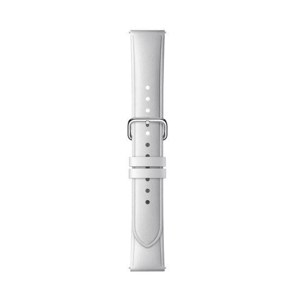 Xiaomi Watch S4 41 mm Correa Cuero Blanco 1,32 pulgadas AMOLED GPS NFC 8 días +150 deportes 5ATM