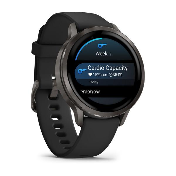 Garmin Venu 4 41 mm Negro con Correa Negra