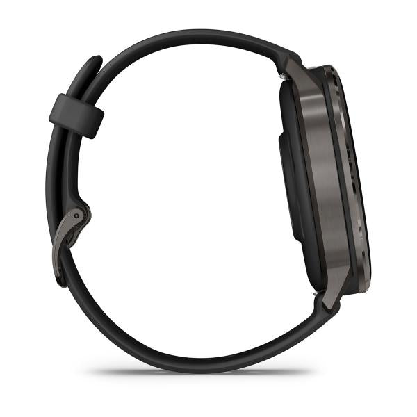 Garmin Venu 4 Gris Con Correa De Silicona Negra / Smartwatc