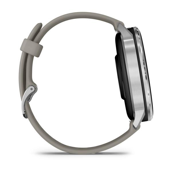 Garmin Venu 4 45 mm Plata con Correa Gris