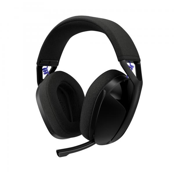 G321 LIGHTSPEED, auriculares inalámbricos Bluetooth para gaming, comodidad y ajuste dinámicos, micrófono de varilla 16 kHz, PC, PS4, PS5, Nintendo Switch y dispositivos móviles (negro)