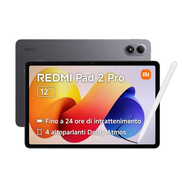 Xiaomi Redmi Pad 2 Pro 12.1" WiFi 6GB/128GB Gris con Redmi Smart Pen Graphite Main Image