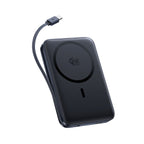 Power Bank Baseus PicoGo AM61 Qi2.2 25W Cable USB-C retráctil 10000mAh