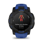 Garmin Instinct 3 Negro Con Correa De Color Azul / Smartwatch 45mm Amoled