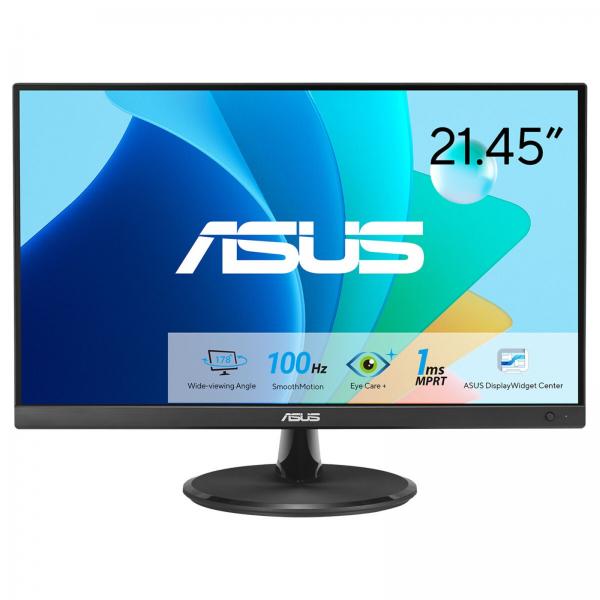 Monitor 22" Hdmi Vga Asus Vp227hf Fhd 100hz 1ms 250cd/m Vesa 75x75mm 90lm0880-b01o71