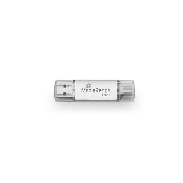 Pendrive Combo 512gb Usb 3.2 Mediarange High P. Hover Image