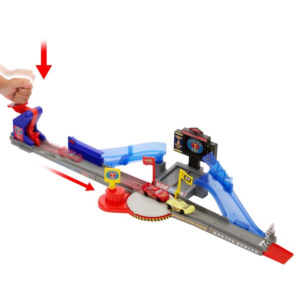 Pista Carreras Copa Piston Salto Rayo Mcqueen Cars Disney Pi