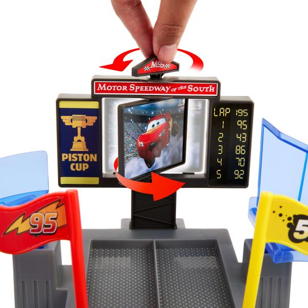 Pista Carreras Copa Piston Salto Rayo Mcqueen Cars Disney Pi