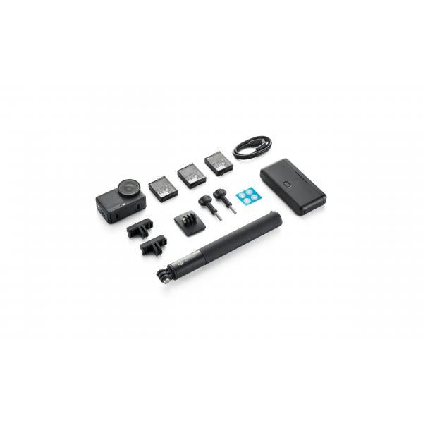 DJI Osmo Action 6 Adventure Combo 4K 120fps RockSteady 3.0 sumergible 20 m WiFi 1950mAh Cámara deportiva