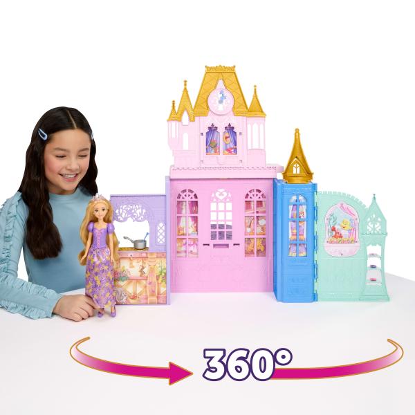 MuEca Rapunzel Y Castillo Princesas Disney