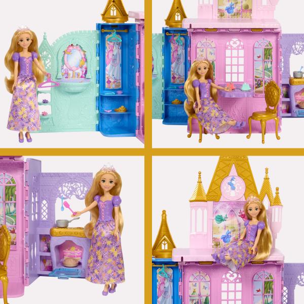 MuEca Rapunzel Y Castillo Princesas Disney